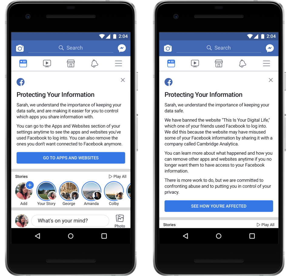 Facebook nuove misure privacy