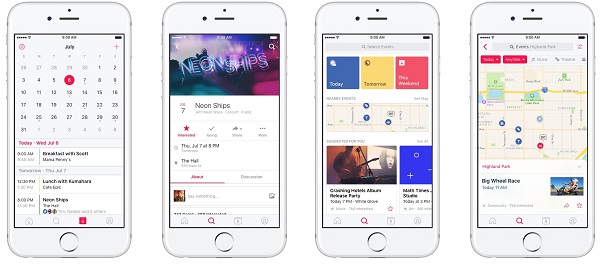 Facebook mette ordine ai suoi eventi: in arrivo una nuova app