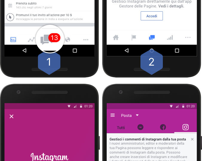 Facebook: in fase di test una nuova integrazione con Instagram