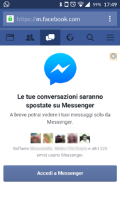 Facebook Messenger Browser