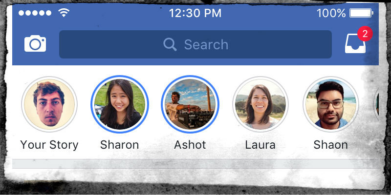 Facebook introduce Stories e lancia una nuova fotocamera