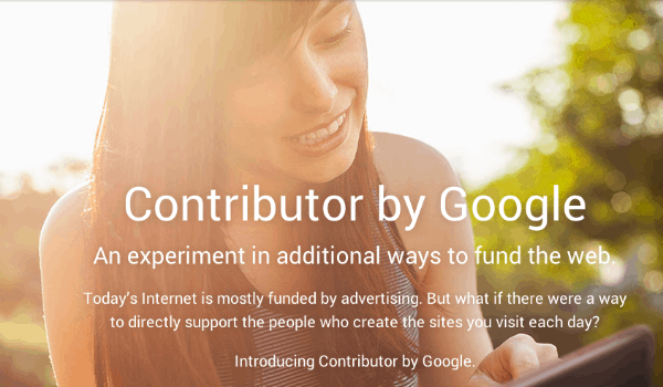 Meno pubblicità con Google Contributor