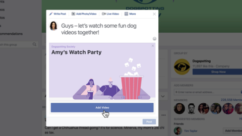 Facebook Video Party è ora disponibile per tutti